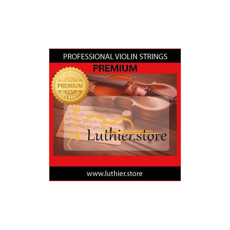 Premium Luthier Store cuerdas para violín  4/4 y 3/4