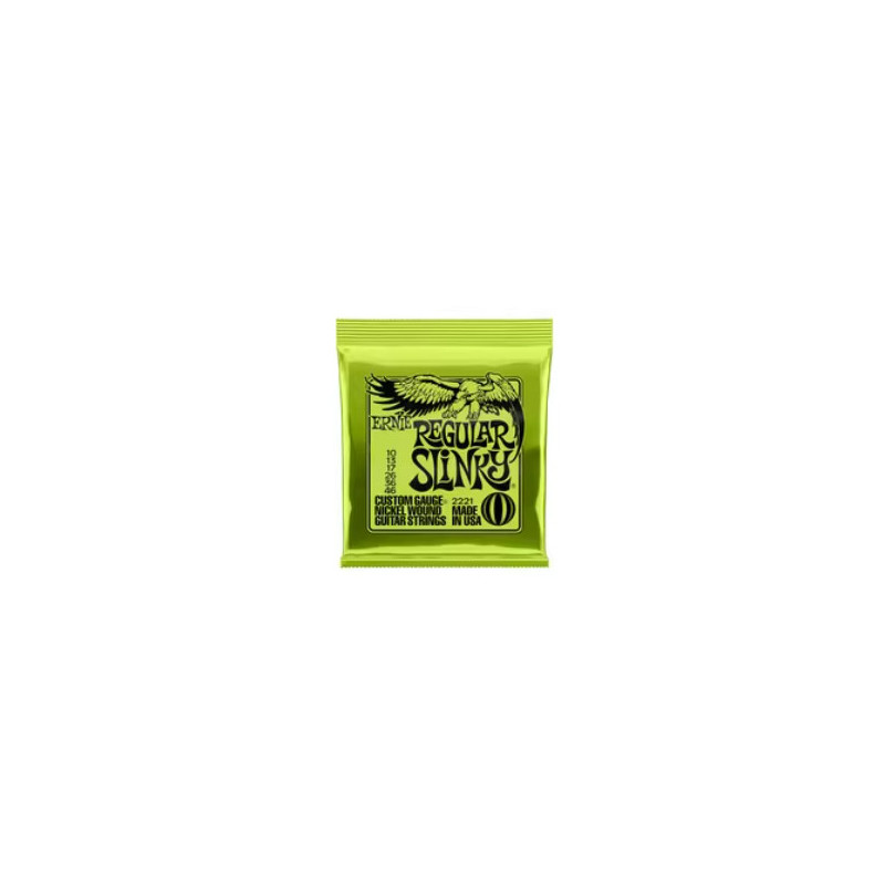 Cuerdas Ernie ball regular slinky en Costa Rica