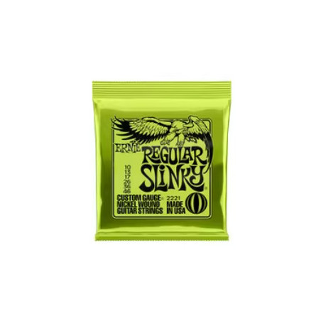 Cuerdas Ernie ball regular slinky en Costa Rica