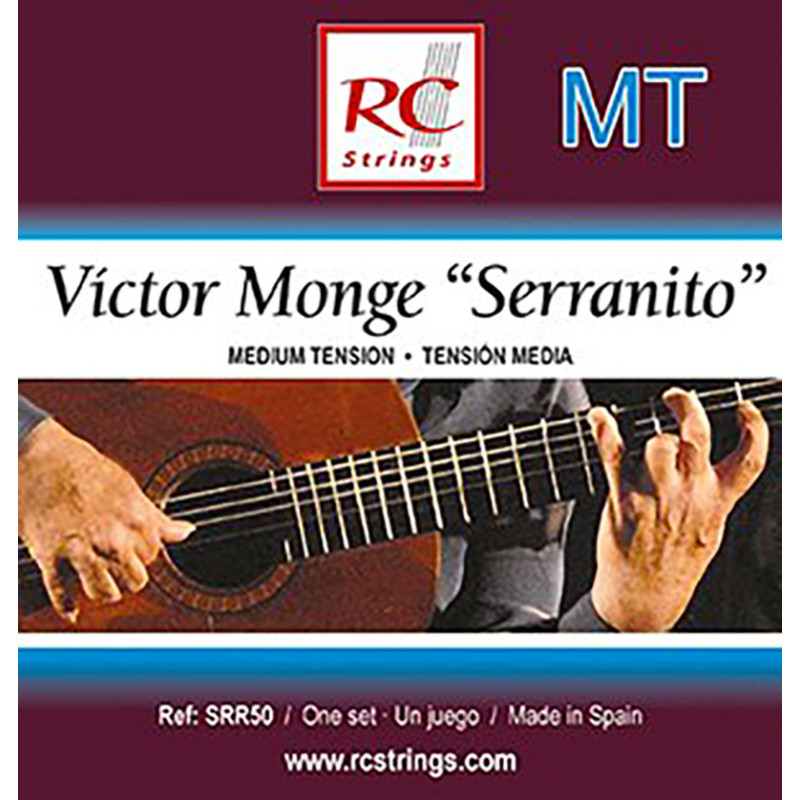 RC Strings Victor Monge Serranito SRR50 MT Cuerdas para guitarra Set completo RC Strings Victor Monge Serranito SRR50 MT Cuerdas para guitarra Set completo