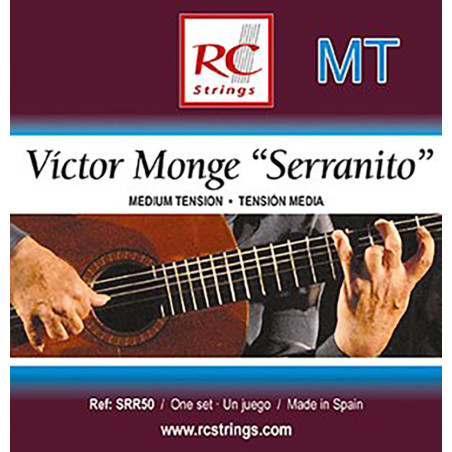 RC Strings Victor Monge Serranito SRR50 MT Cuerdas para guitarra Set completo