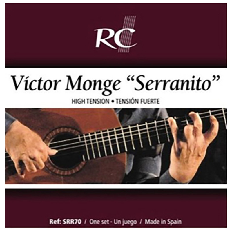 Cuerdas para guitarra RC Victor Monge Serranito para guitarra flamenca