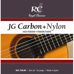 RC Strings CNL40 JG Carbon and Nylon HT cuerdas para guitarra, set completo